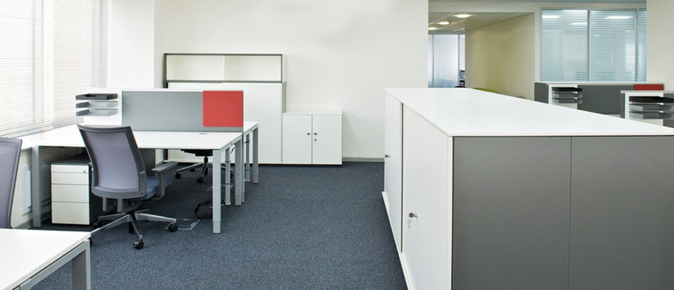 Empty, modern office interior 