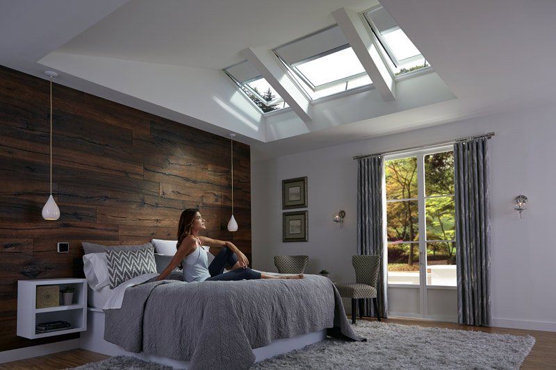 skylight in bedroom