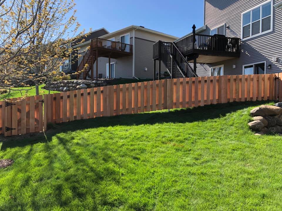 Veridian Homes Madison, WI Leading Edge Fences LLC