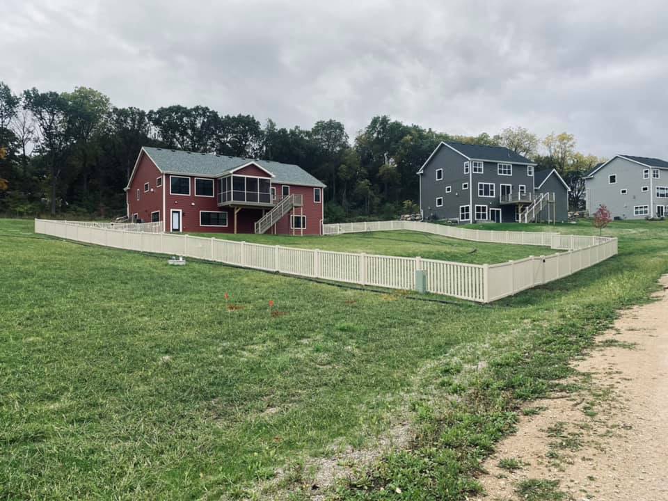 Veridian Homes Madison, WI Leading Edge Fences LLC