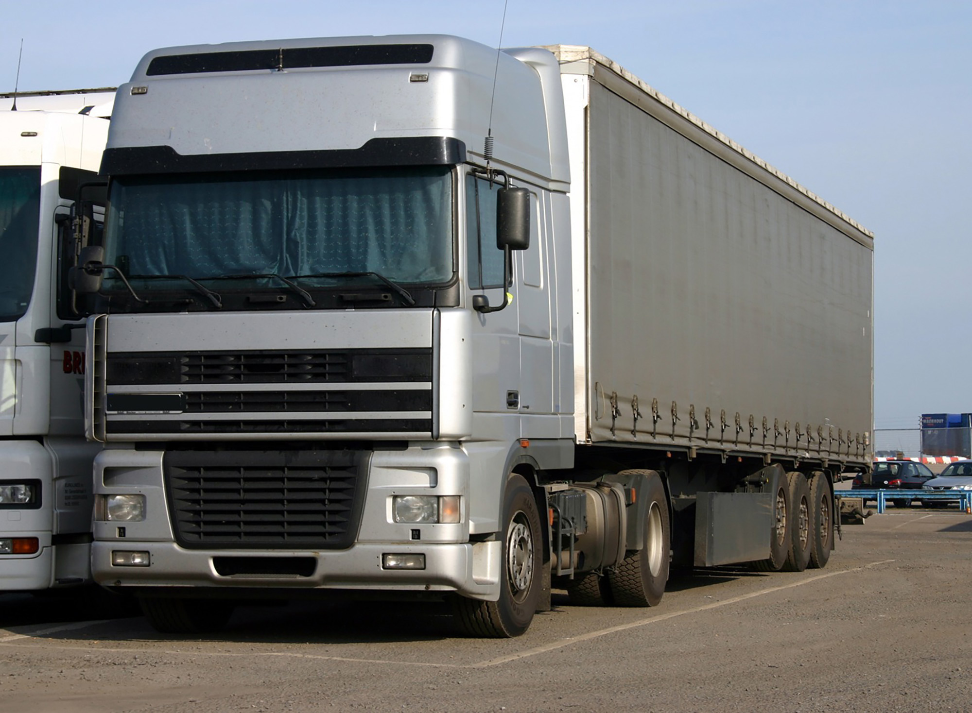 Semi truck financed through Supra Financial