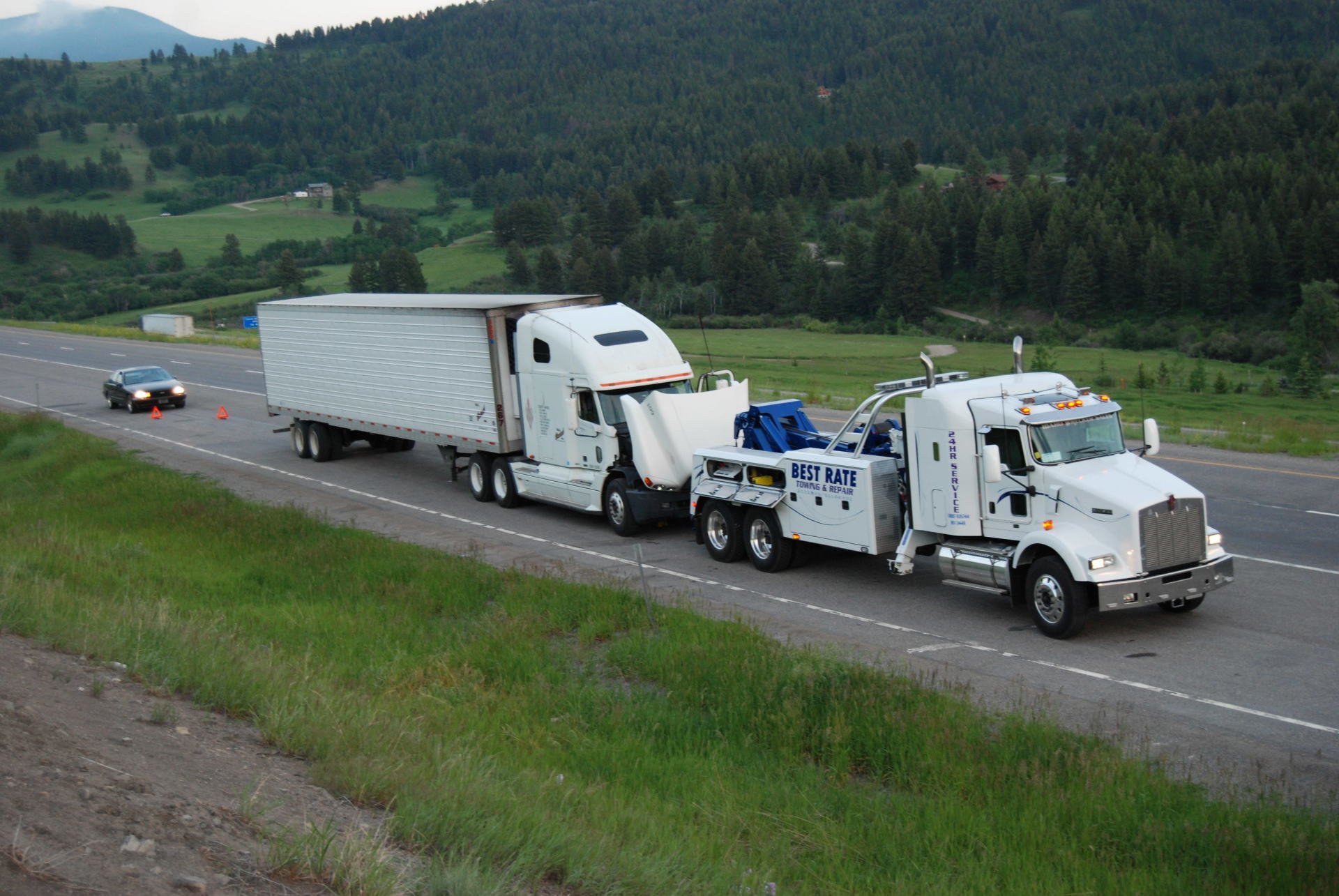 Emergency Towing Gallatin County, MT Best Rate Towing & Repair Inc.