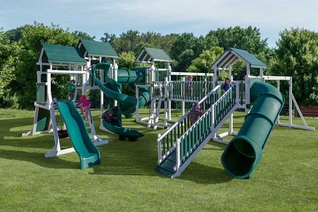 PVC Playground Swing & Slide Sets Coram, Long Island, Medford, Southampton, The Hamptons NY