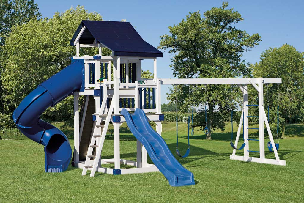PVC Playground Swing & Slide Sets Coram, Long Island, Medford, Southampton, The Hamptons NY