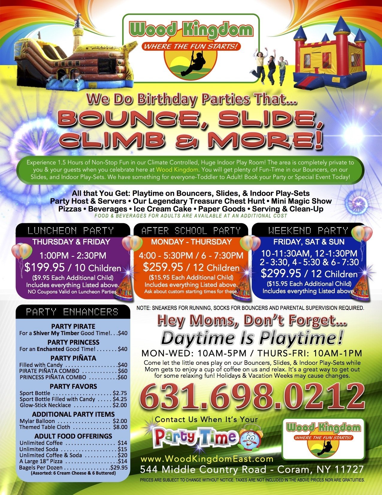 Birthday Parties at Wood Kingdom East Coram, Long Island, Medford