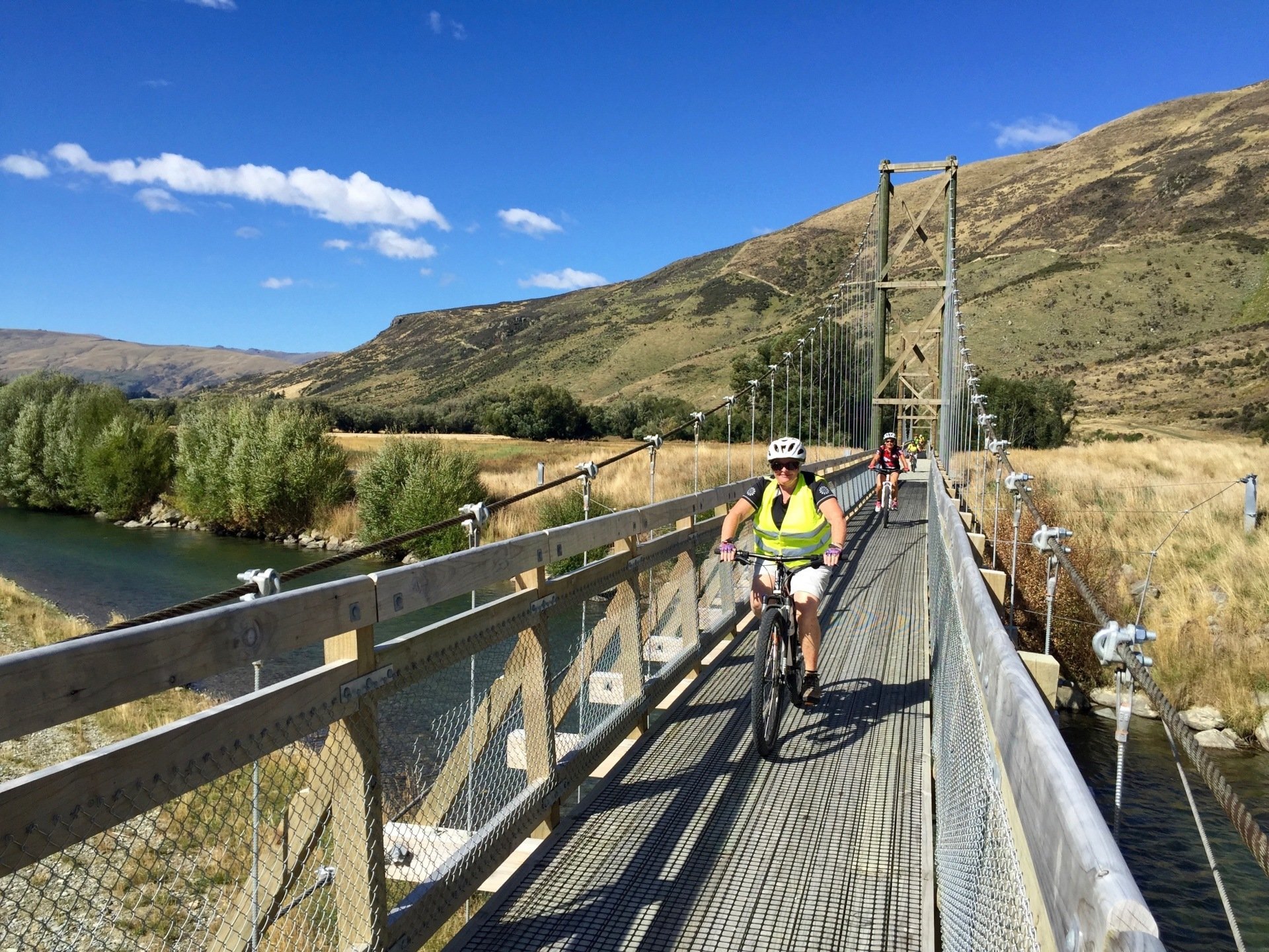 Around the Mountains Trail suspension bridges