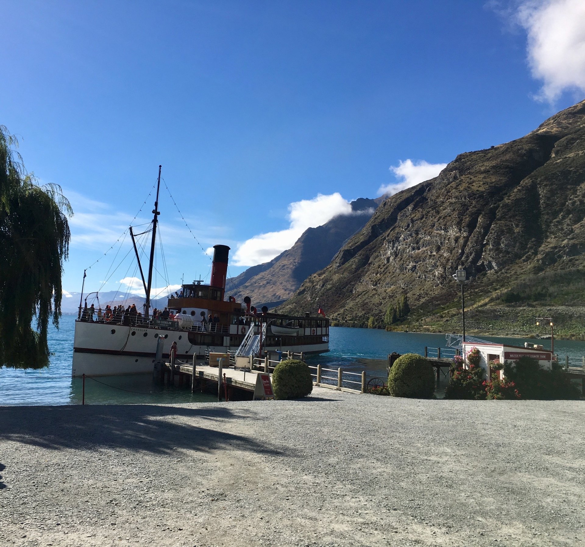 Around the Mountains Trail TSS Earnslaw Start