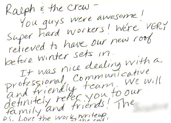 letter ralph and the crew