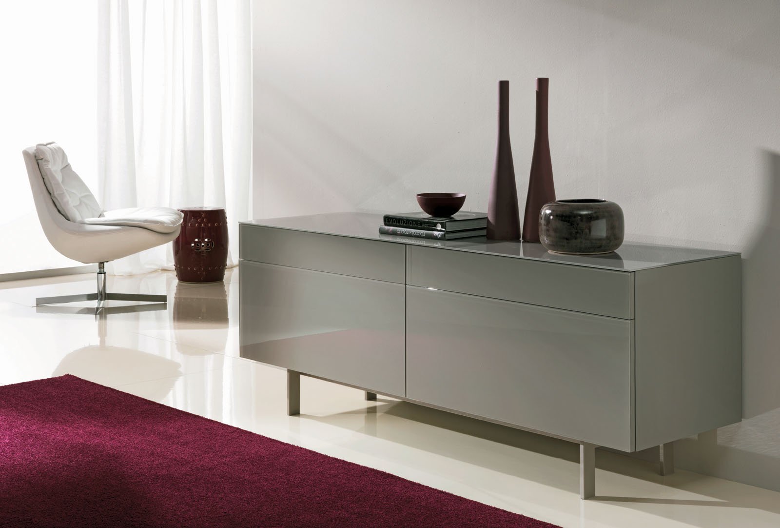 Bontempi Italian Furniture Berkeley Ca Oakland San Aly Sideboard Gl Bontempi Furniture