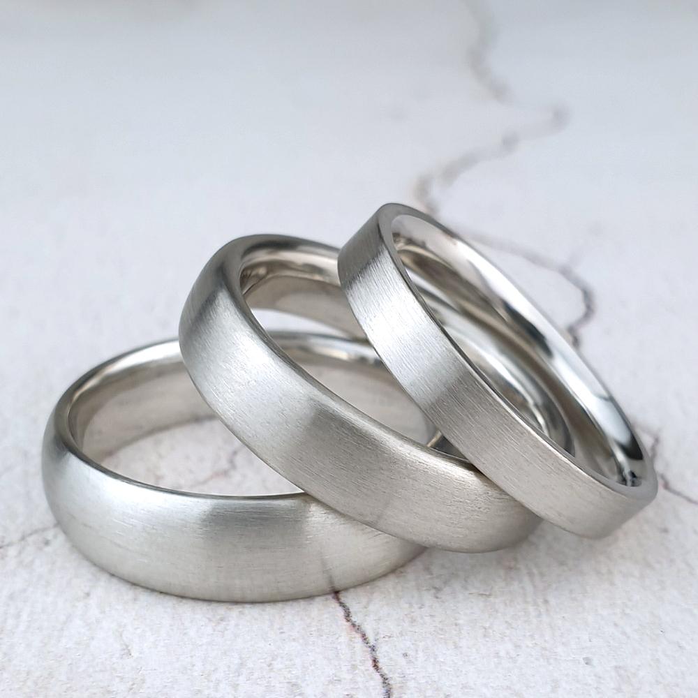 Plain Wedding Rings Sussex | Plain Wedding Bands Worthing