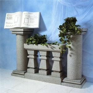 Balcone di polistirolo per rappresentazione teatrale