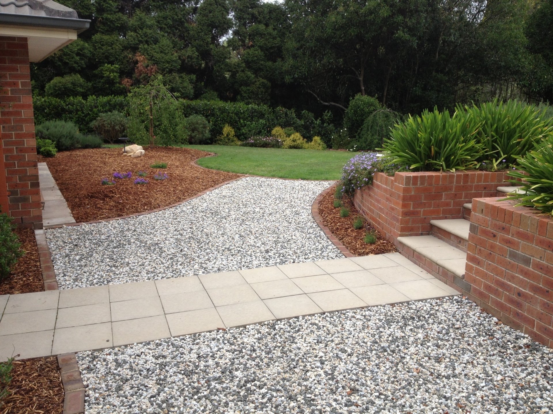Soft and Hard Residential Landscaping Designs Bowral