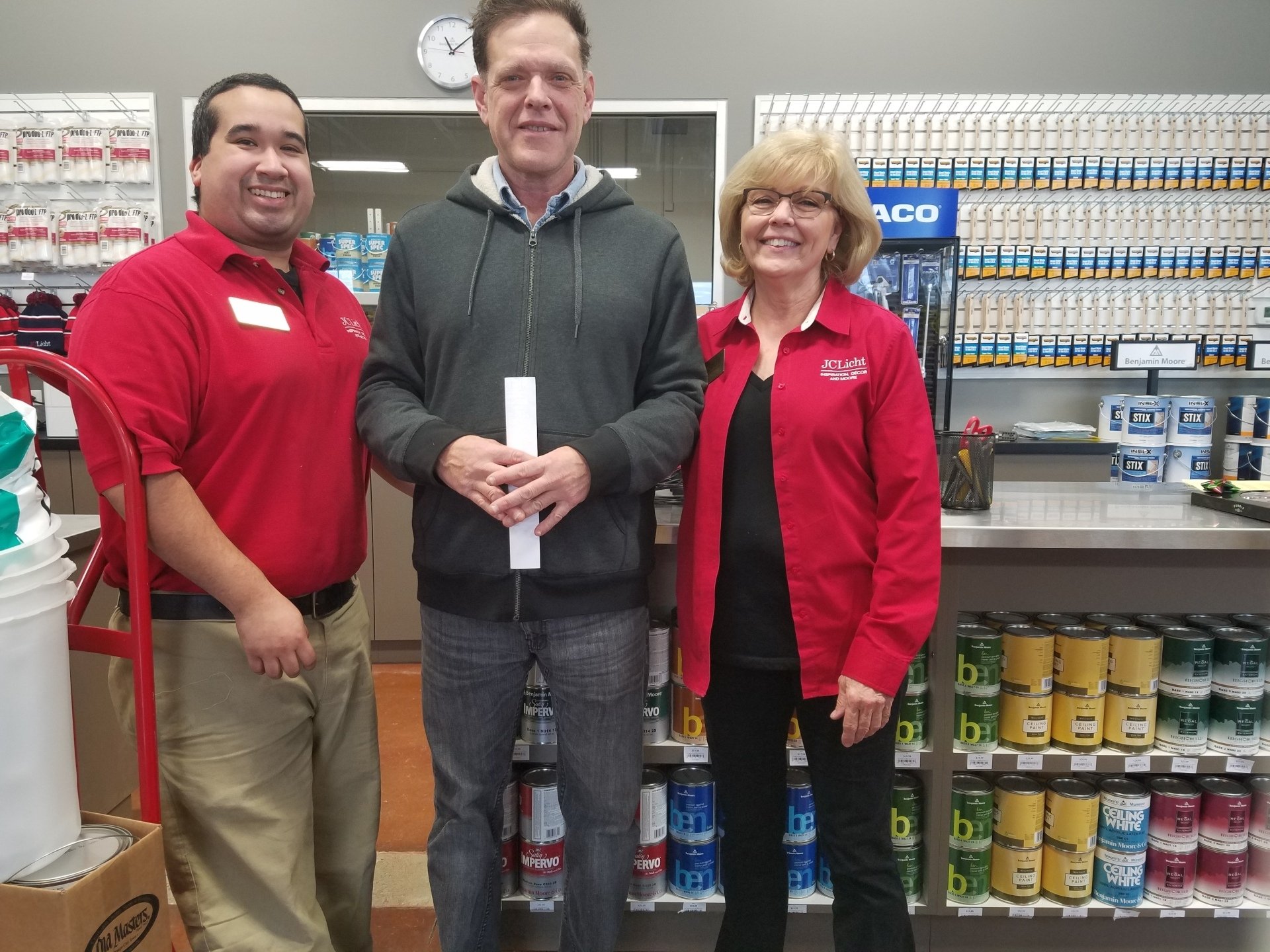 a new J.C. Licht/Benjamin Moore Store in Plainfield, IL