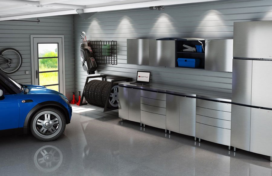 Metal Garage & Shelves Steel Garage Storage Michigan