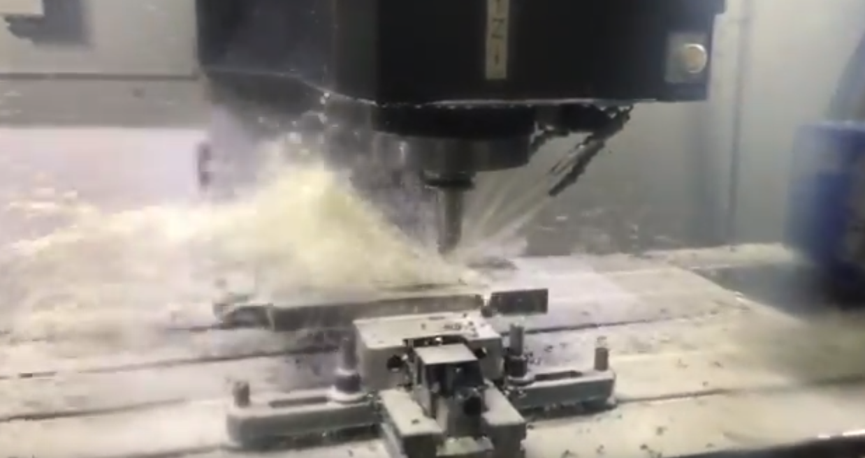 Trochoidal Milling in the CNC Department today.