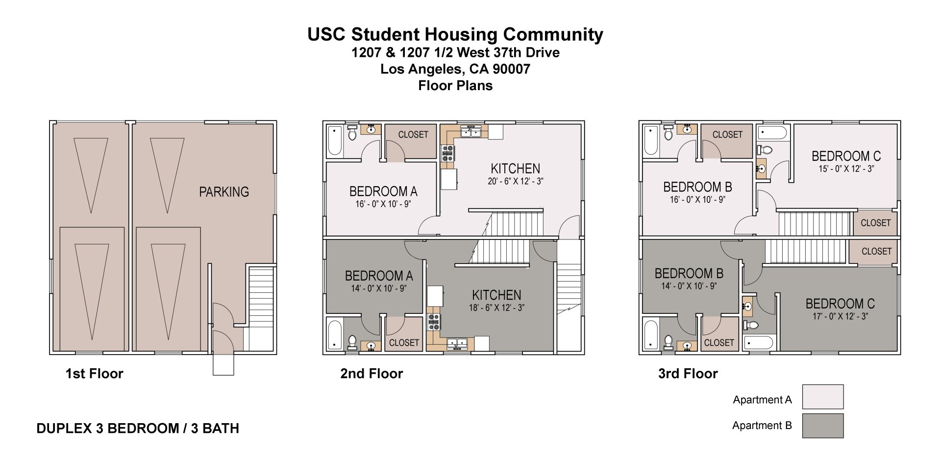 11301136 West 36th Place Southland Dev Student Housing