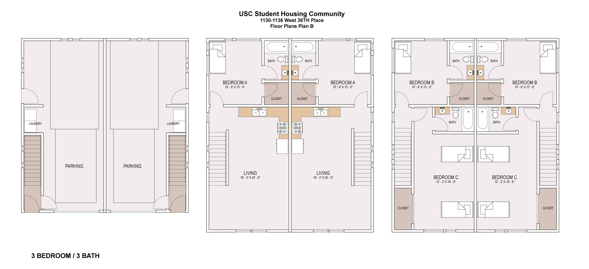 11301136 West 36th Place Southland Dev Student Housing