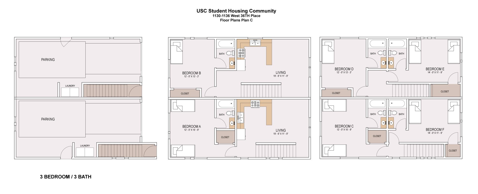 11301136 West 36th Place Southland Dev Student Housing