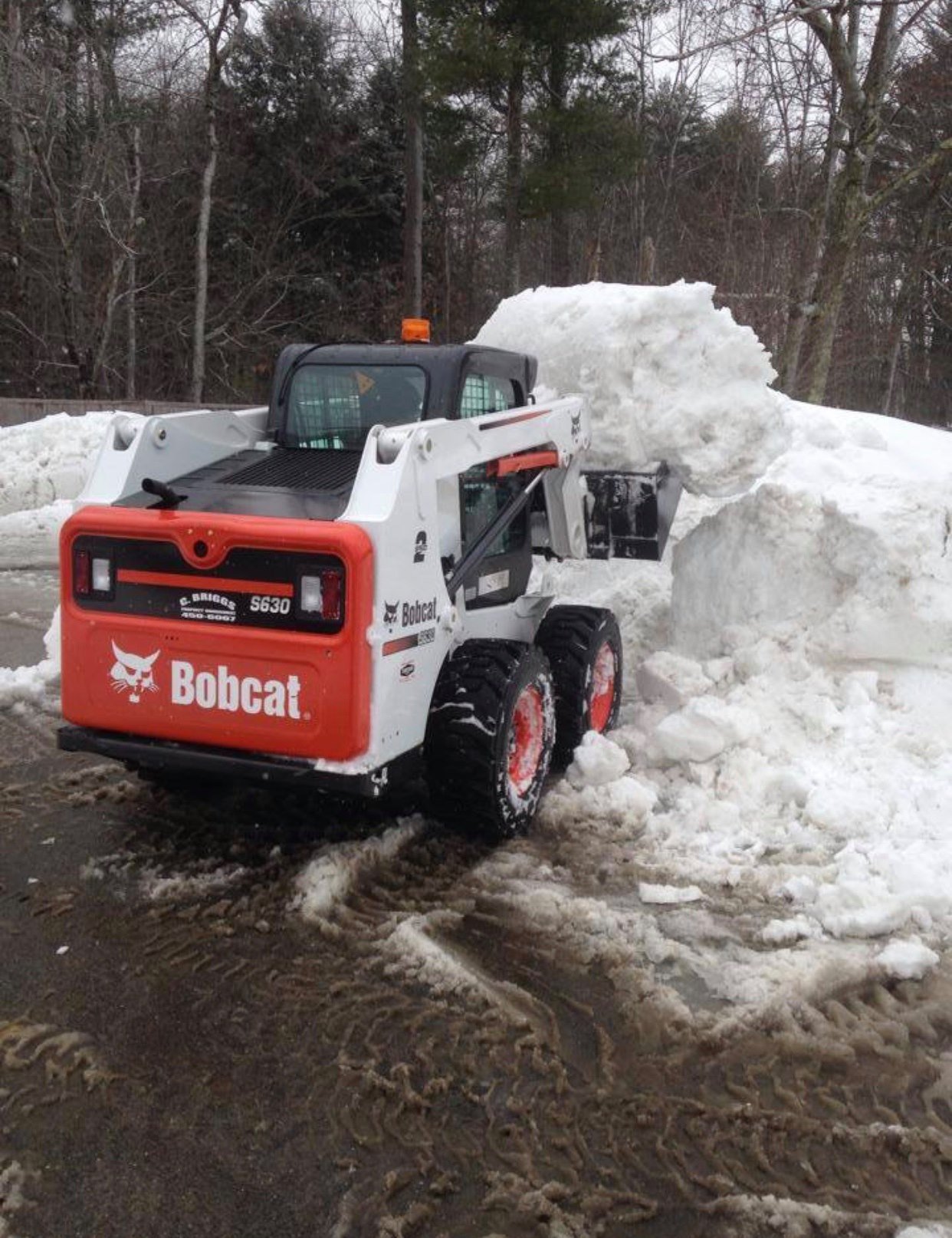 Professional snow removal for the Portland, Maine area.