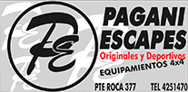 Pagani Escapes aviso publicitario  