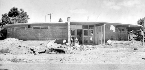 Lawson Bowling Club under Construction
