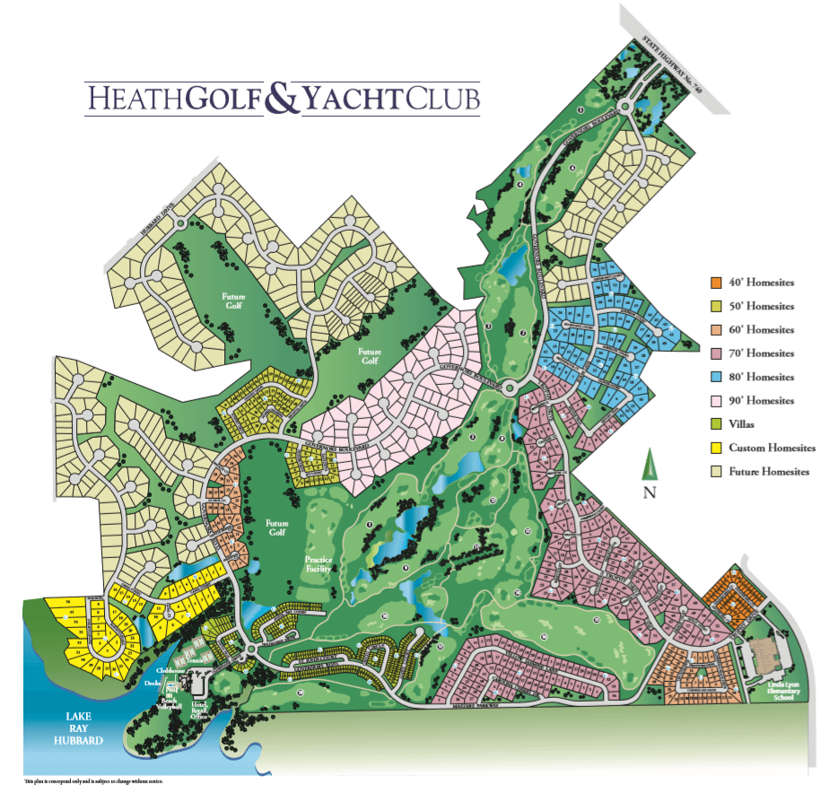 Community Heath Golf & Yacht Club Heath, Texas