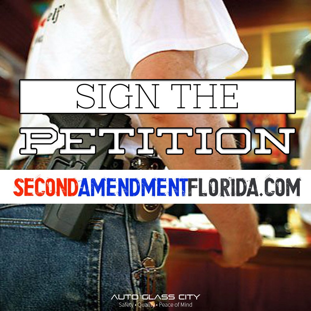 Lloyd's of Shelton Sponsored Petition to Open Carry in Florida 2017