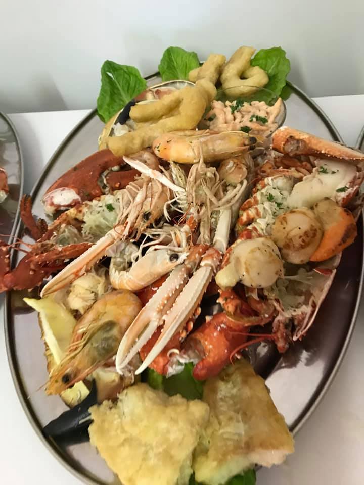 Shetland hotel menu image