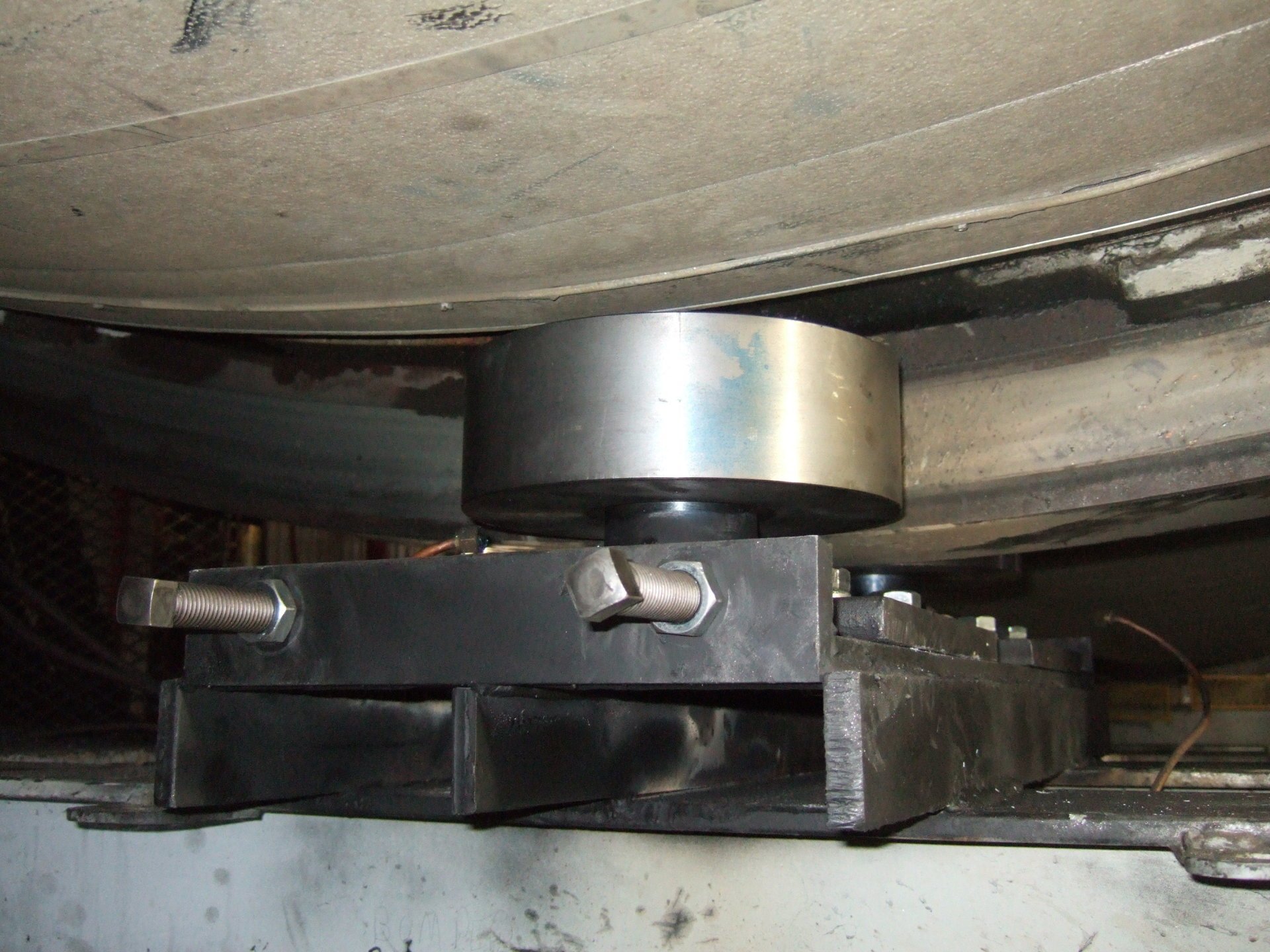 Industrial Rotary Dryer Drum Replacement Parts, Thrust Rollers Repair