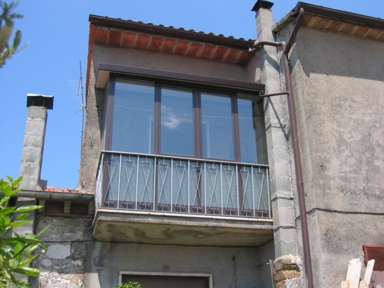 Dehor in alluminio e verande terni c.i.met. Verande in alluminio per balconi