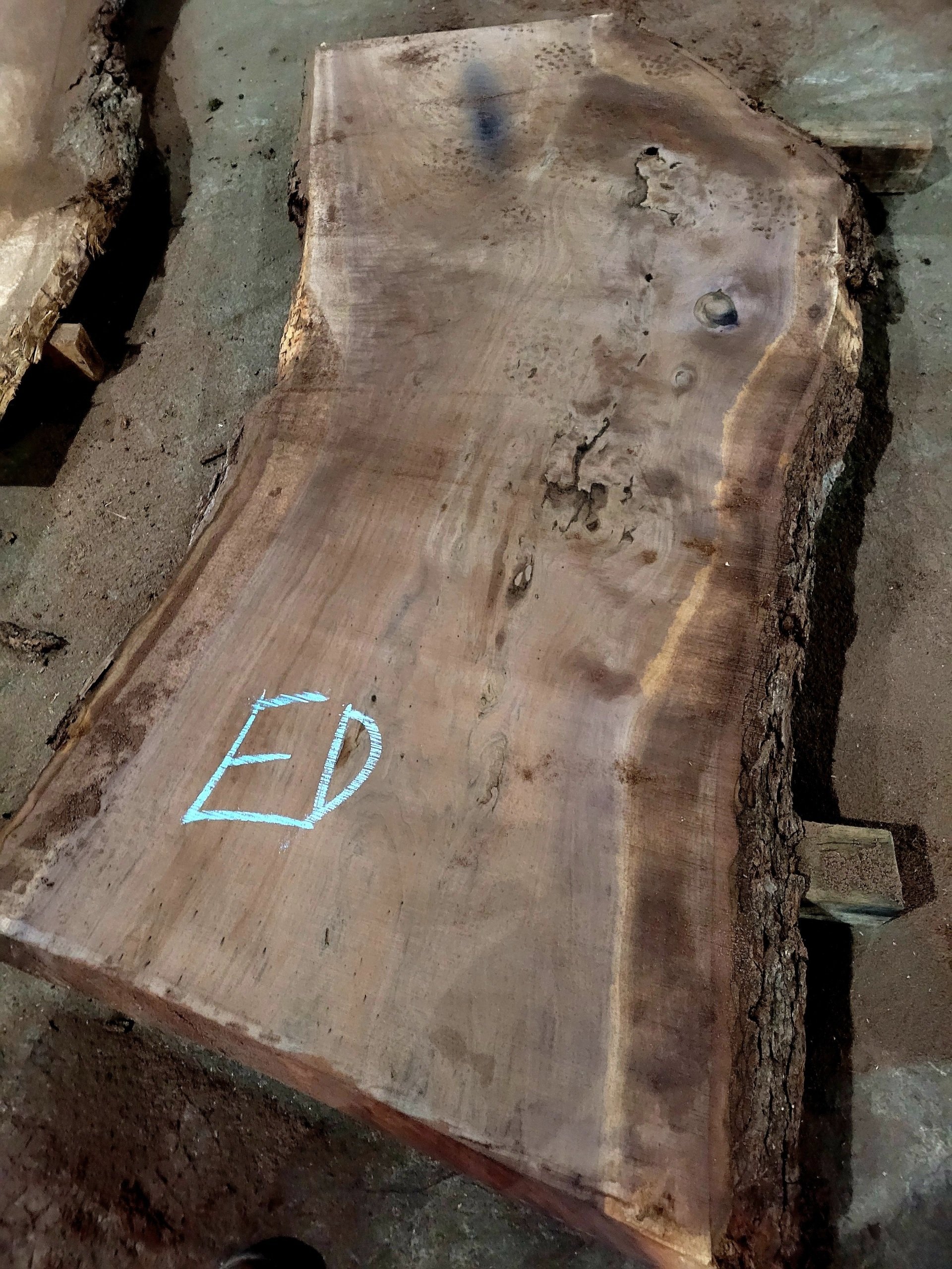 Black Walnut Live Edge Slabs Rustic Roots Reclaimed Monroe, GA