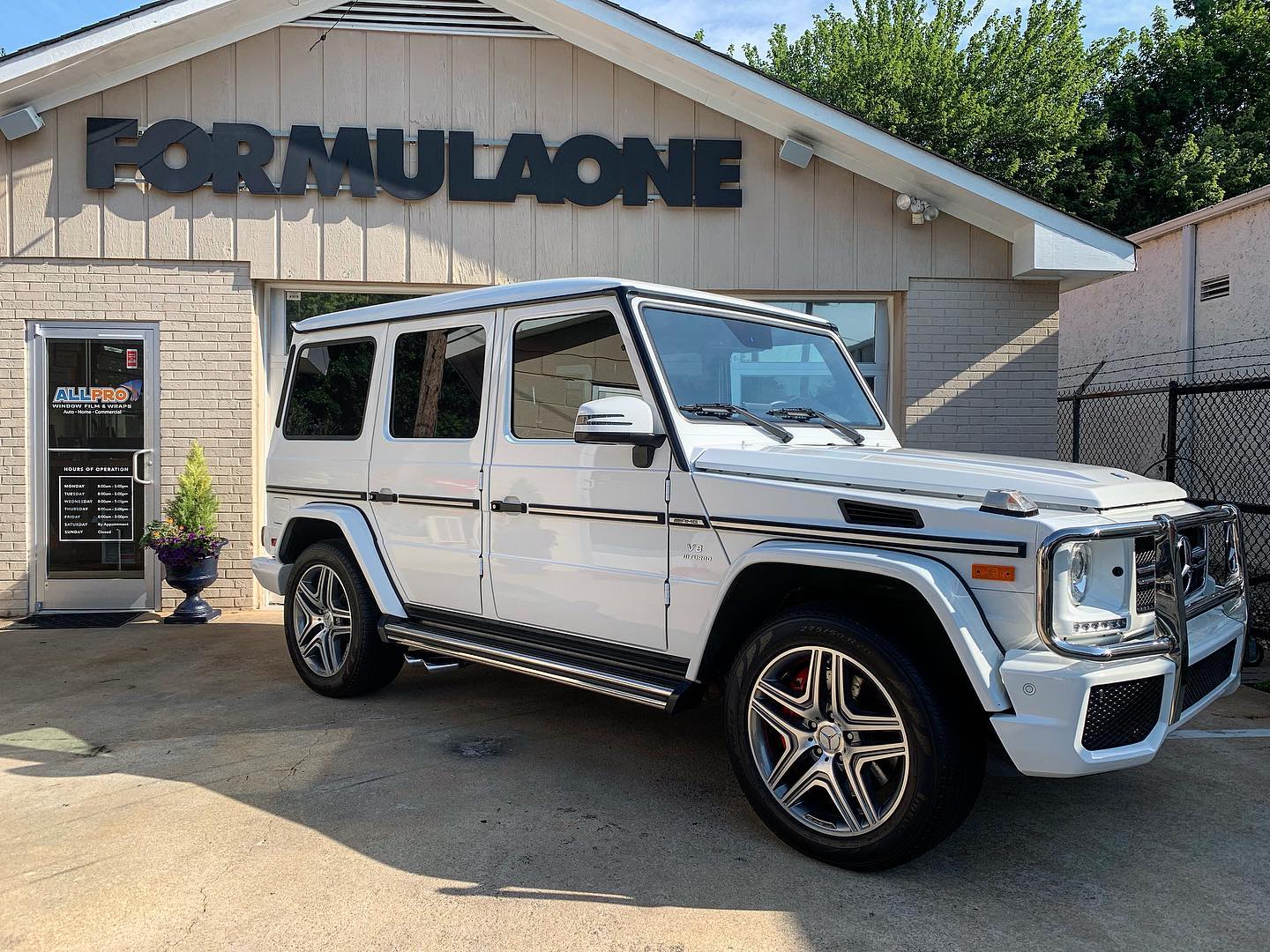 Formula One Pinnacle Series Auto Tint Raleigh, Durham, & Wake County