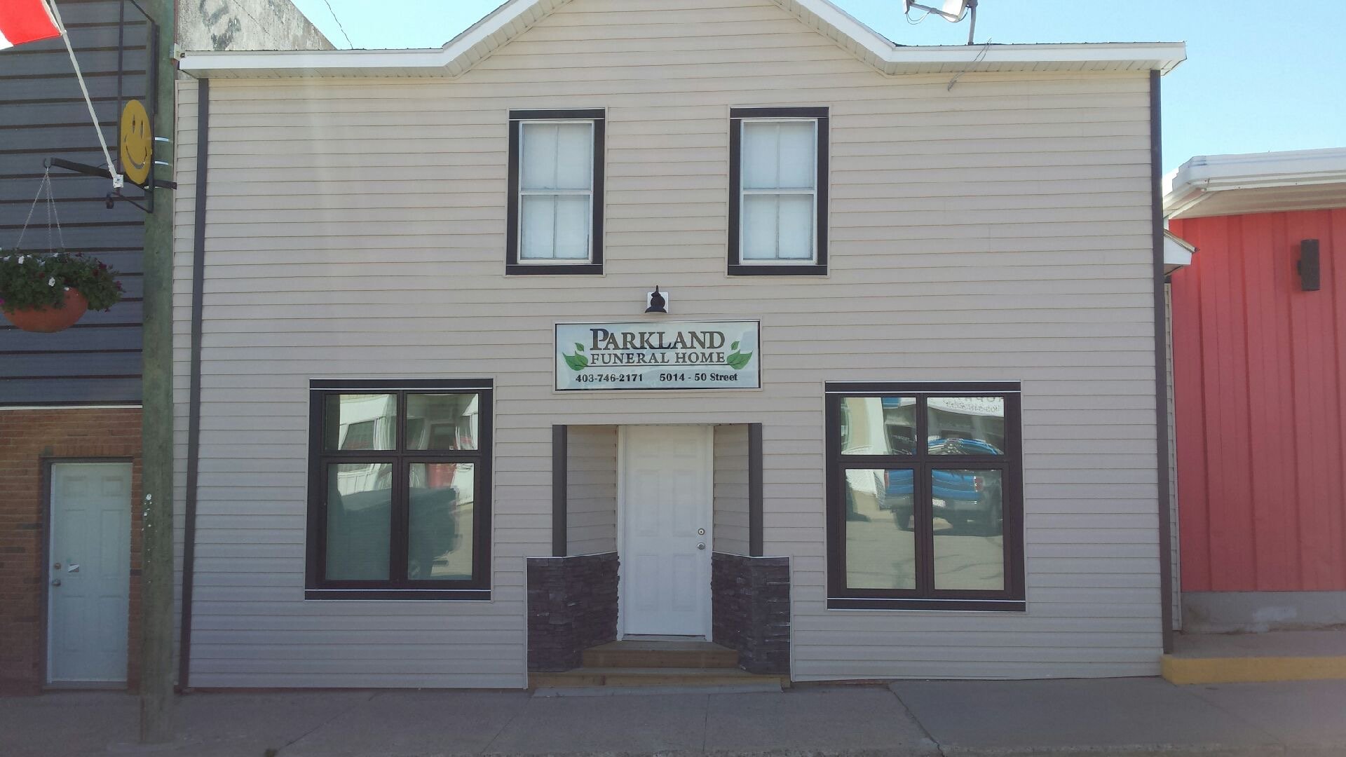 Parkland Funeral Home Red Deer Eckville Blackfalds, Alberta