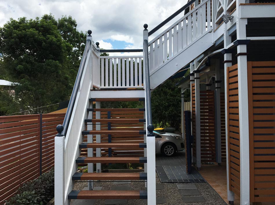 Timber Stairs and Handrails in Brisbane Brisbane Decks