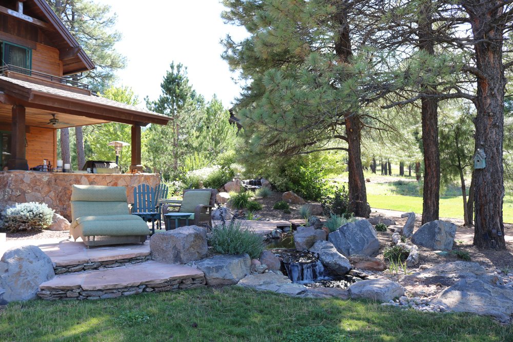 Professional Landscaping Designer — Beautiful Landscape For A Big Lawn in Flagstaff, AZ