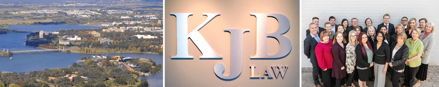 kjb location logo and staff
