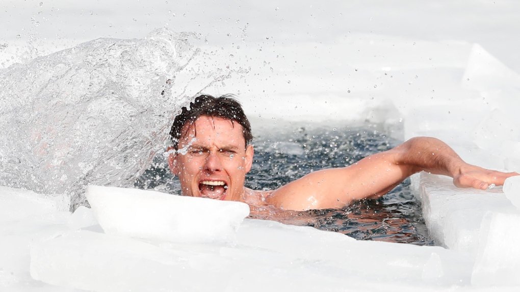 Longest swim under ice breath held world record set by David Vencl