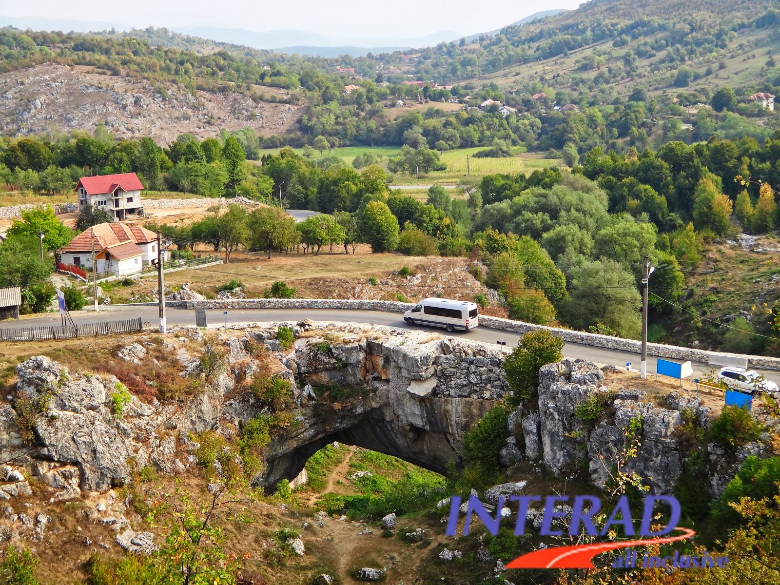 Longest Natural Functional Bridge World Record: Natural Bridge from Ponoarele