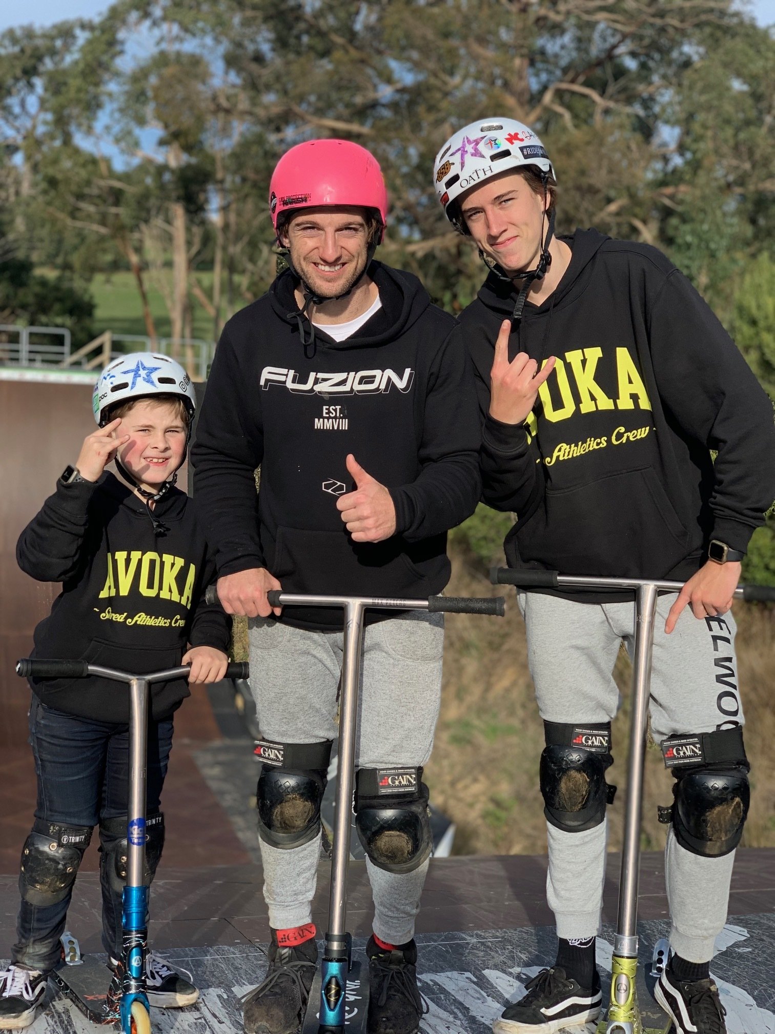 Youngest person to back flip a scooter on an X Games ramp: Jamie Russell sets world record
