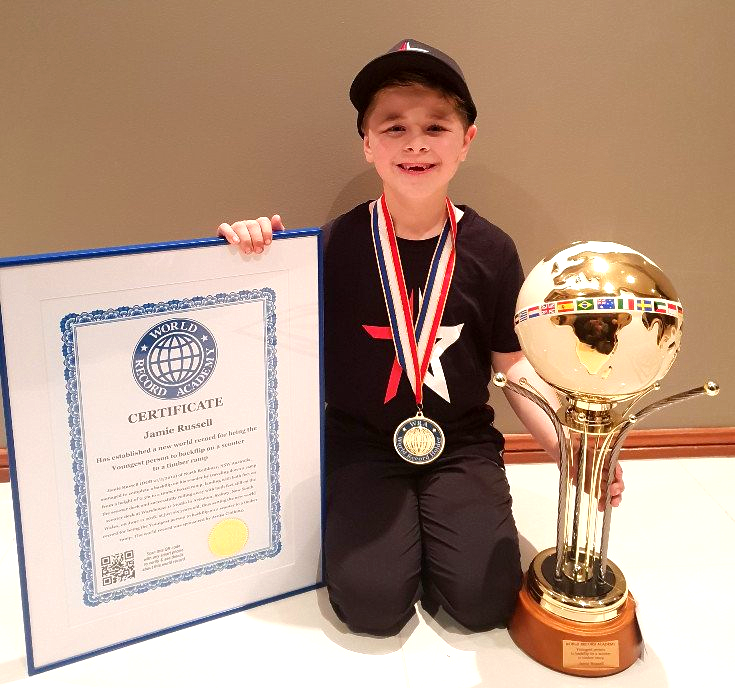 World Record Academy's Hall of Fame Inductee: Jamie Russell