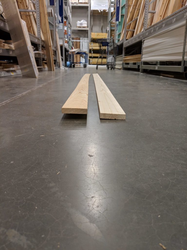 Wood Sizing and Selection Guide