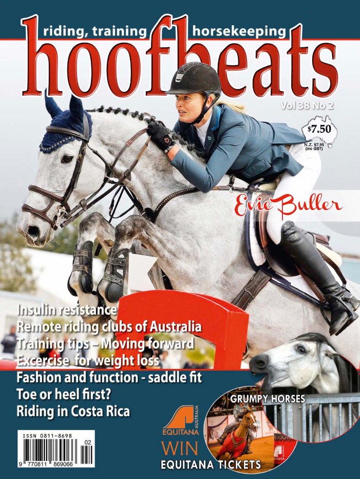 HOOF BEATS MAGAZINE TOE OR HEEL FIRST LANDING?