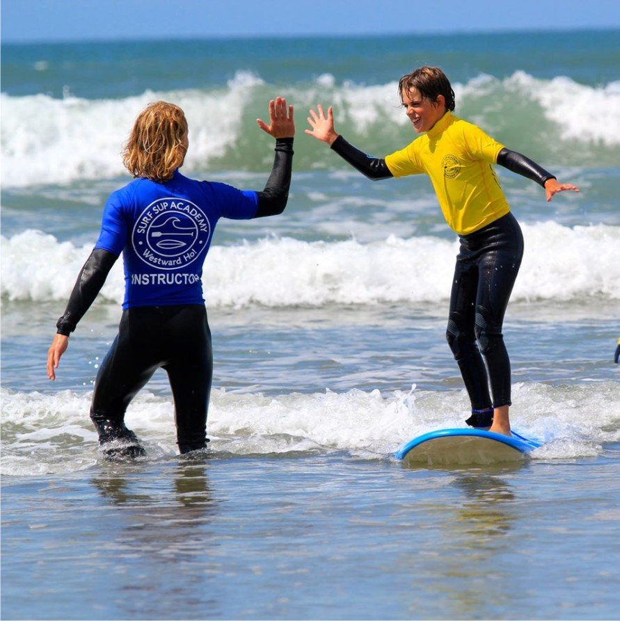 Learn to surf at Westward Ho! North Devon