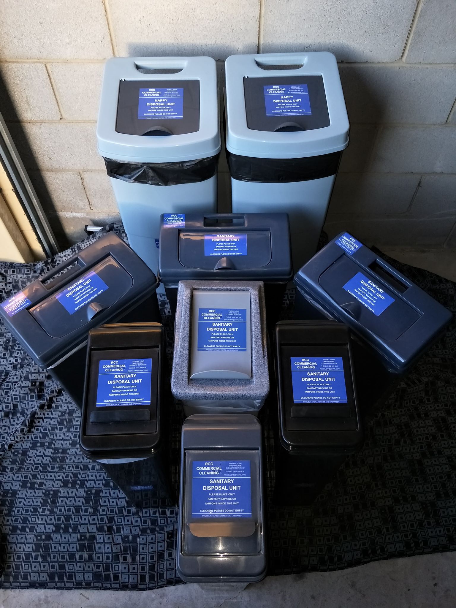Sanitary & Nappy Disposal Units in Ballarat RCC Commercial Cleaning