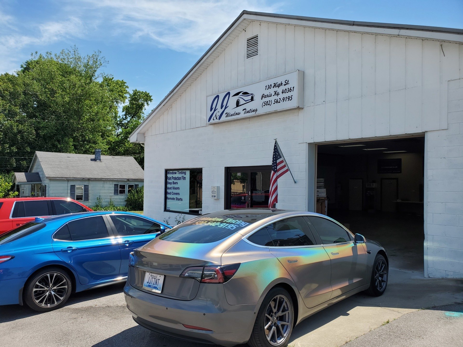 Window Tint Paris, KY J&J Window Tinting & Paint Protection