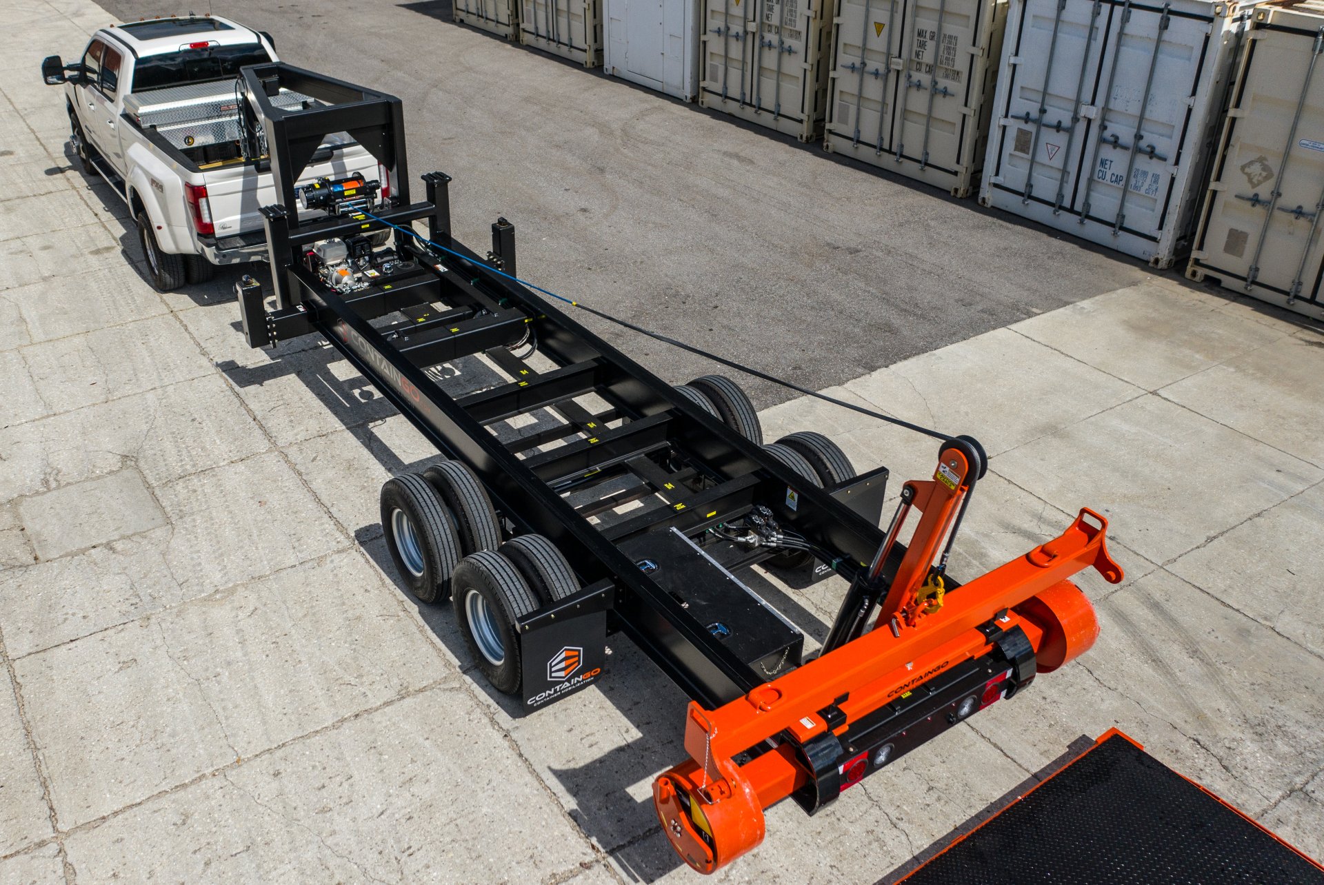 Shipping Container End Wheels Easy Install ContainGo