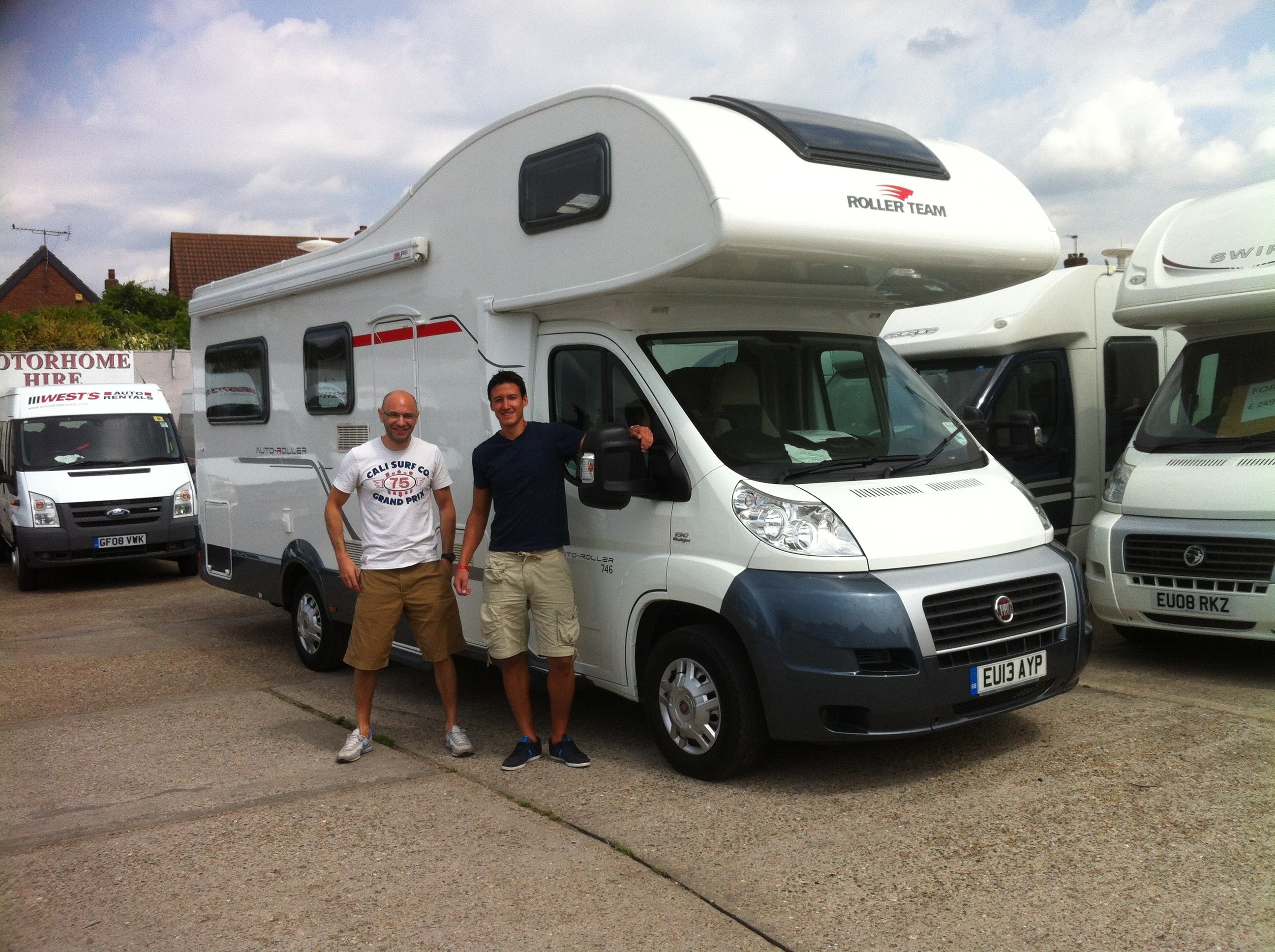 Wests Motorhome Hire UK Hirers Gallery