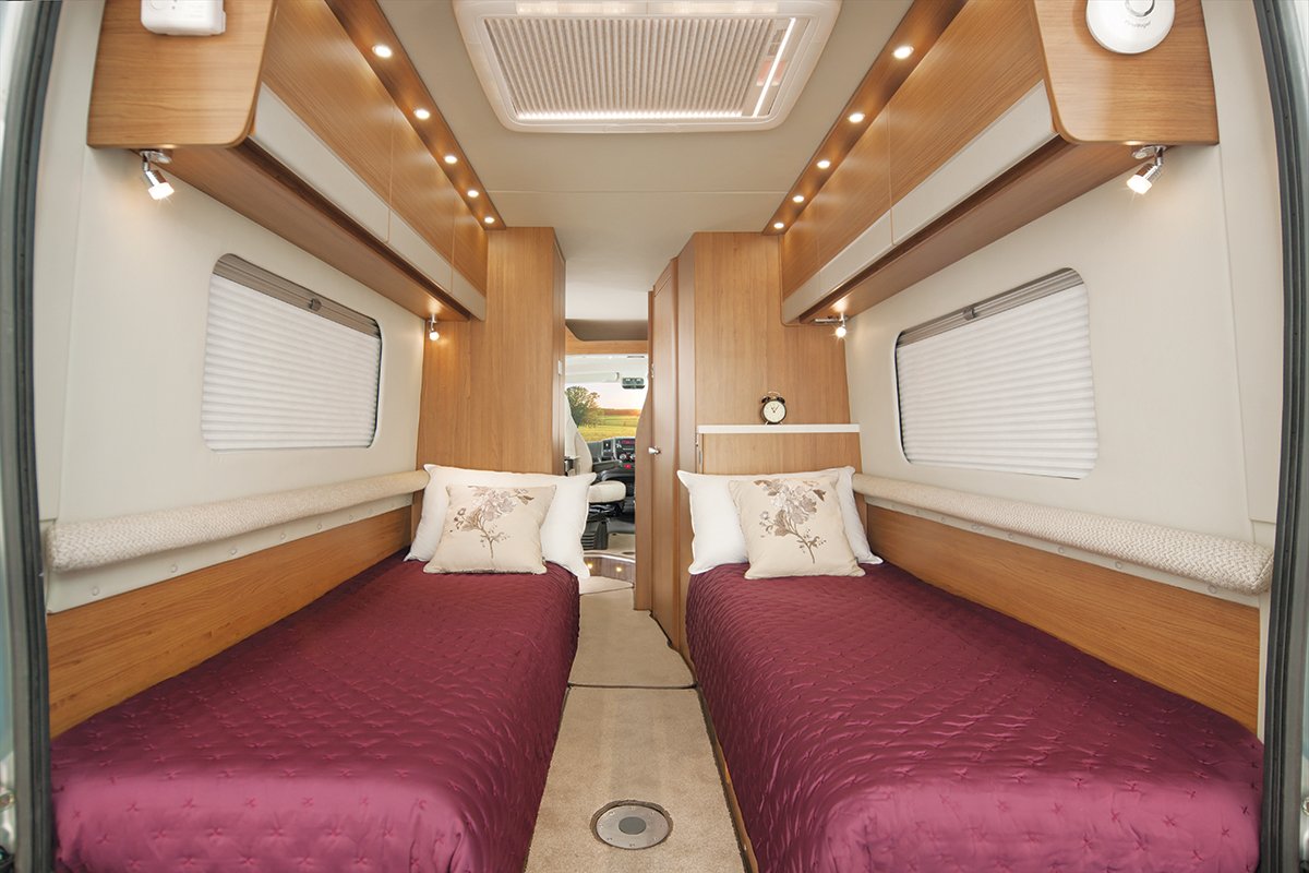 2 Berth Campervan Hire Tribute 680 from Wests Motorhome Hire UK