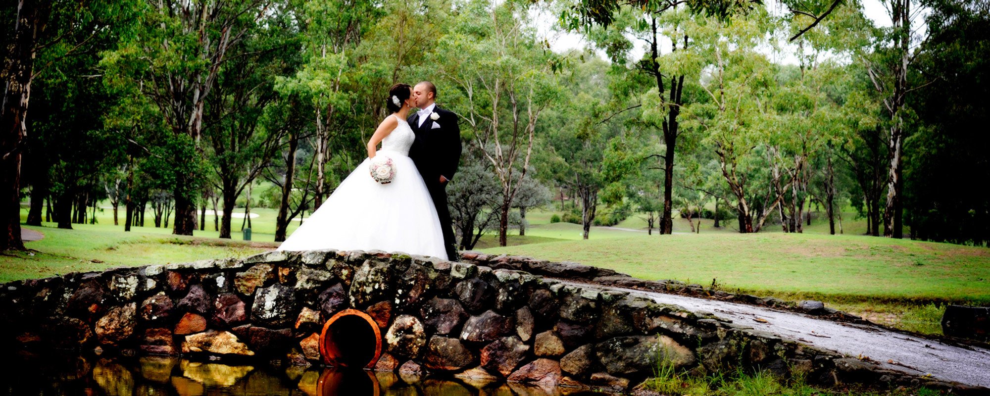 Photograph of newly wedded couple