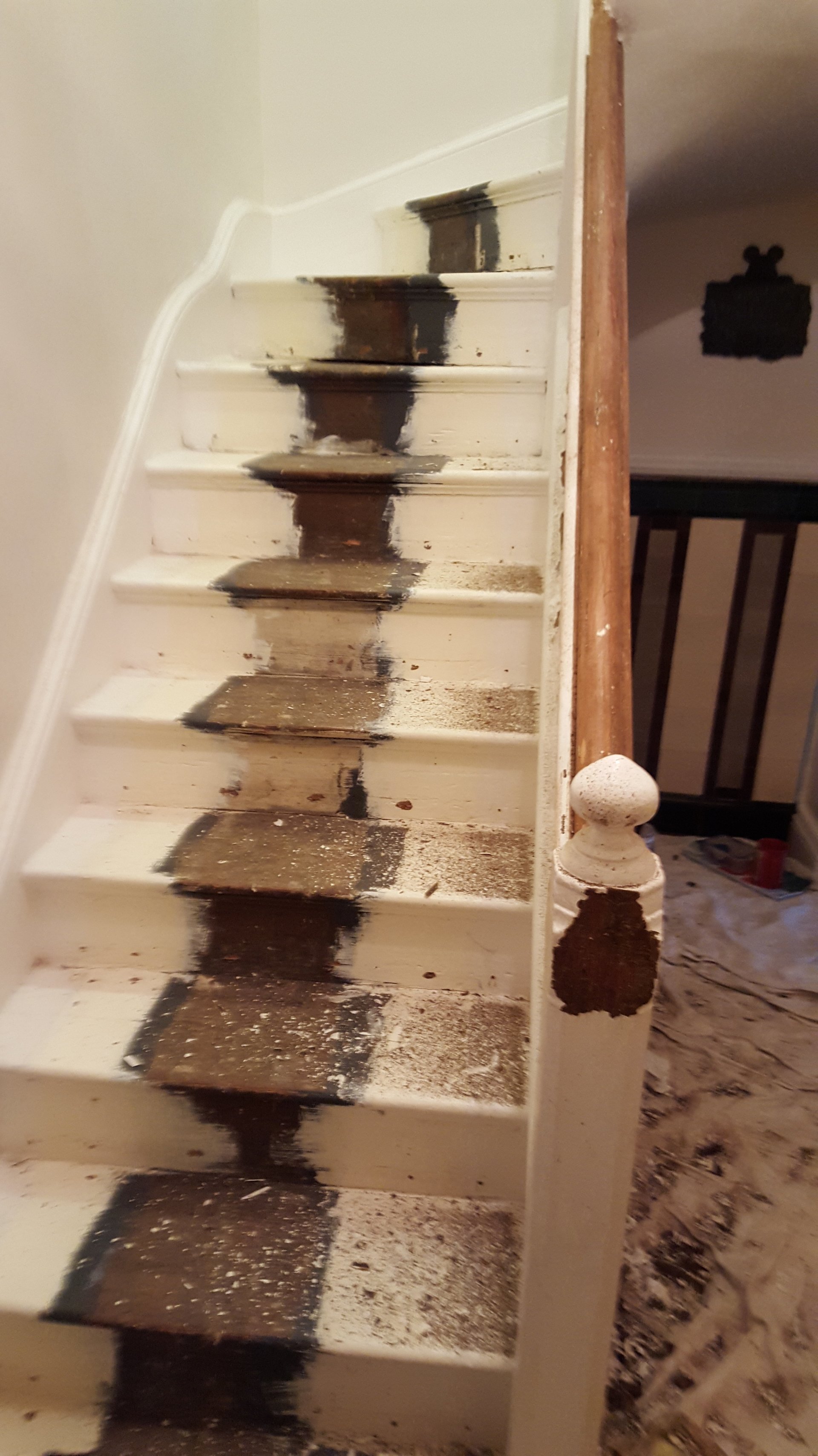 Staircase stripping specialists D White Restoration
